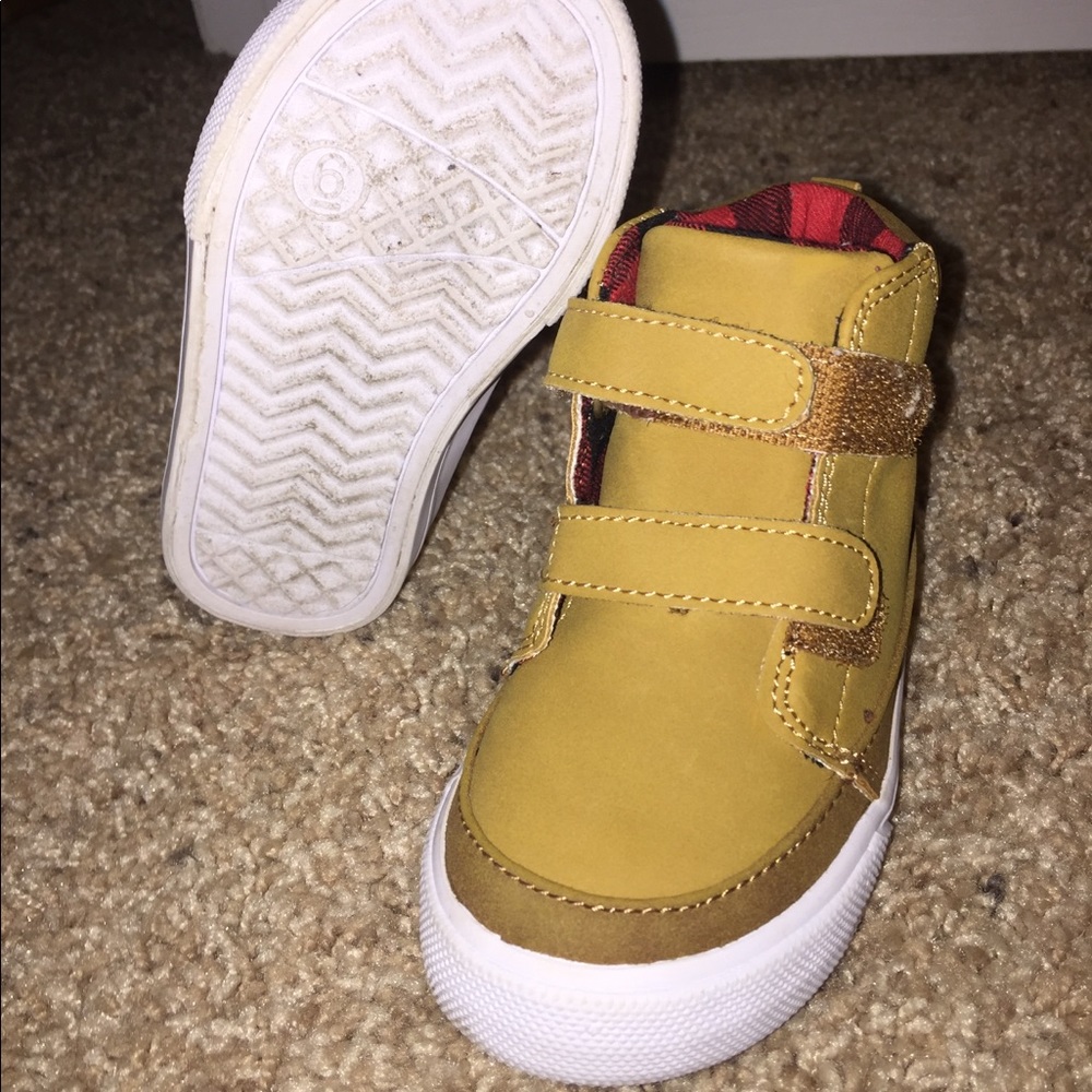 Size 6 Toddler Shoes - Target Brown Boots HighTops